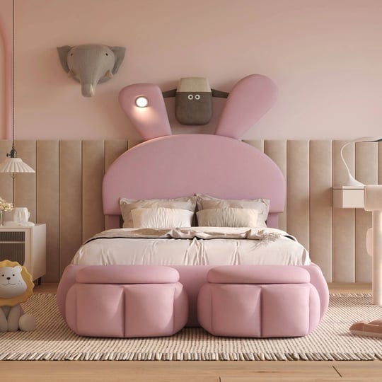 twin-size-upholstered-platform-bed-w-cartoon-ears-shaped-headboard-light-cartoon-twin-bed-frame-with-1