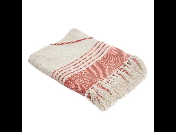 charlie-red-striped-cotton-throw-blanket-1