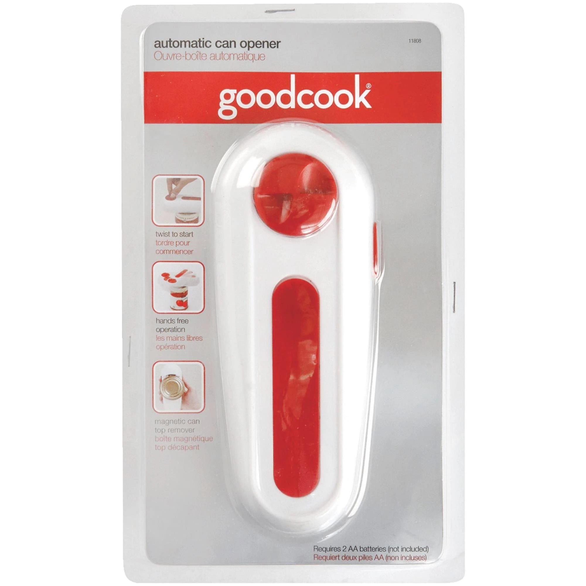 GoodCook Red Automatic Safety Can Opener | Image