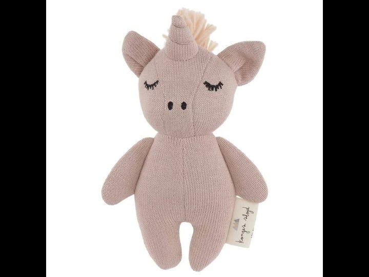 konges-slojd-mini-unicorn-rattle-1