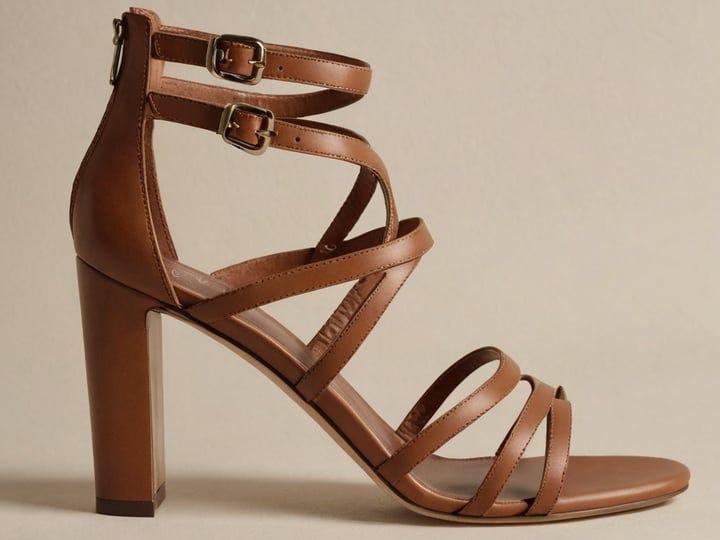 Brown-Strappy-Sandals-Heels-4
