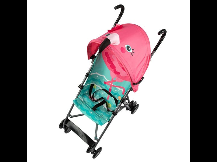 cosco-character-umbrella-stroller-pink-flamingo-1
