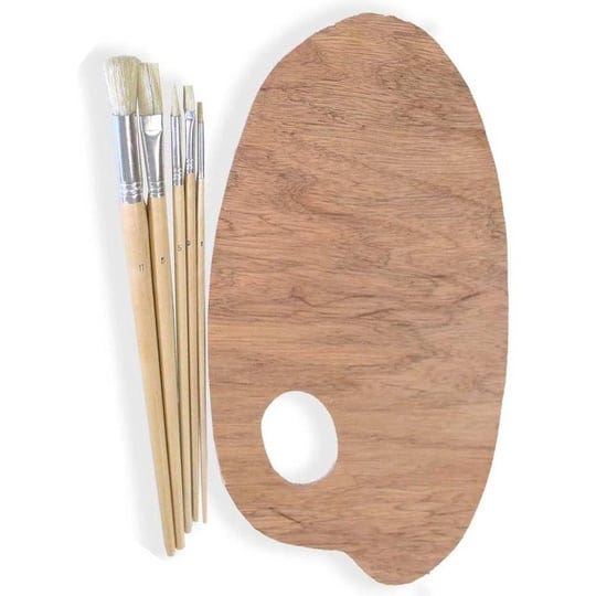 artists-professional-long-handled-paint-brushes-with-wooden-palette-1