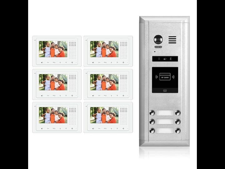 2easy-video-intercom-system-entry-system-dk43361s-id-6-apartment-audio-video-kit-with-6-monitor-1