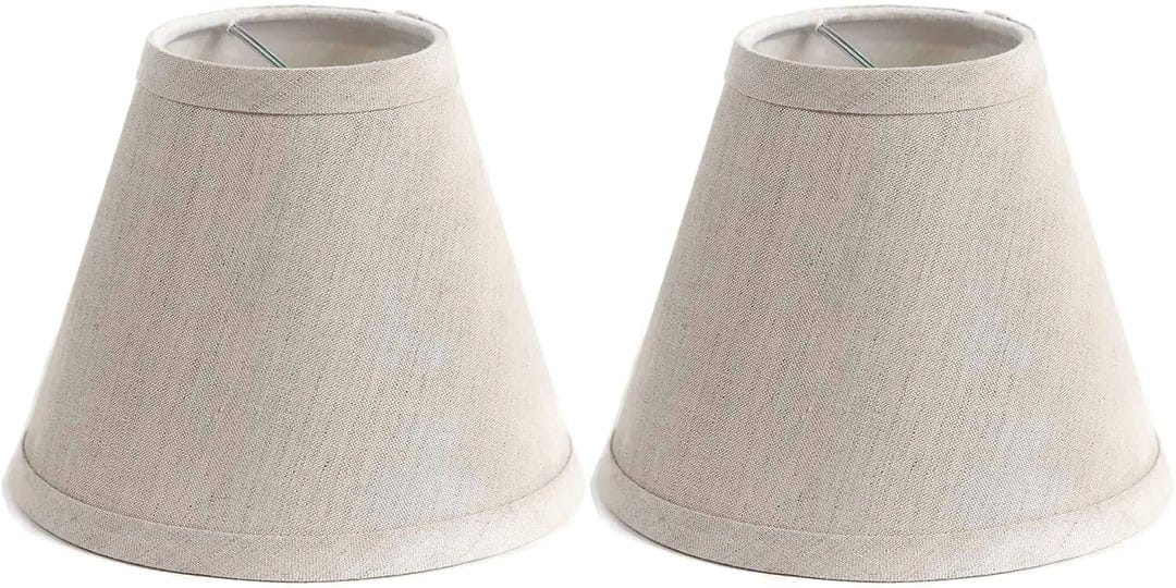 urbanest-pure-linen-chandelier-lamp-shades-6-inch-hardback-clip-on-oatmealset-of-2-1