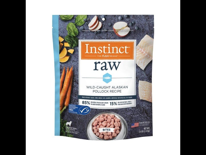 instinct-frozen-raw-bites-grain-free-wild-caught-alaskan-pollock-recipe-dog-food-5-4-lbs-1