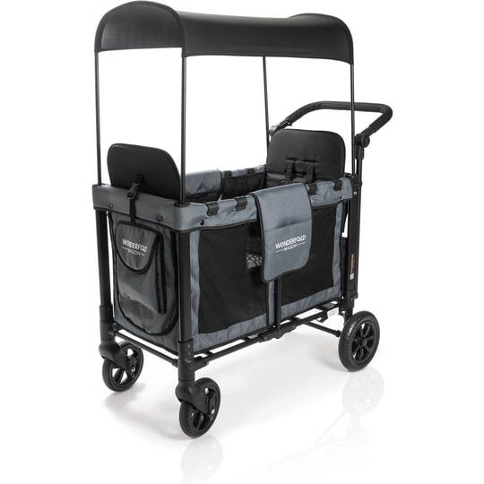 wonderfold-w4-original-stroller-wagon-charcoal-gray-1