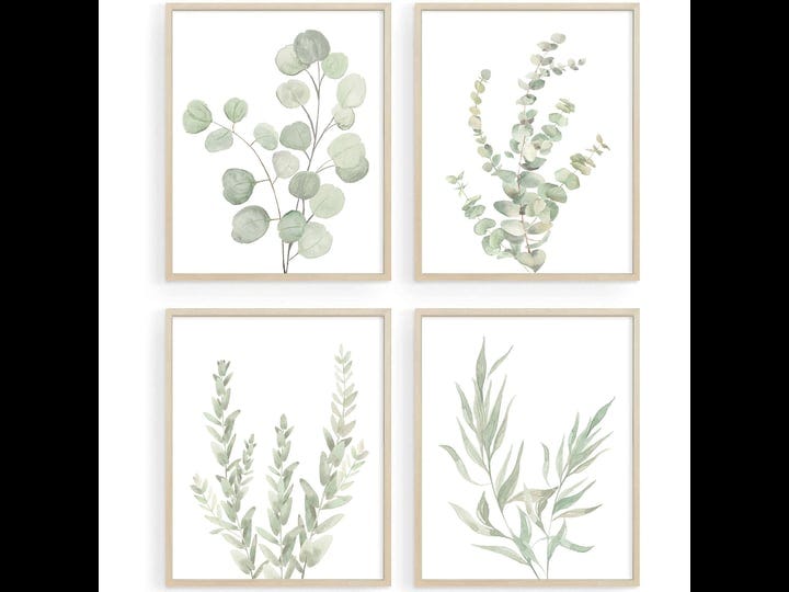 howwii-botanical-boho-bathroom-decor-wall-art-prints-unframed-sage-green-plants-decor-for-bedroomoff-1