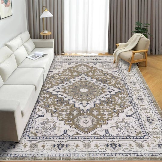 xsivod-8x10-large-area-rugs-for-living-room-distressed-vintage-print-boho-non-slip-floor-carpet-for--1