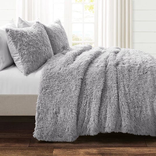 lush-d-cor-emma-faux-fur-3-piece-king-comforter-set-in-light-gray-1