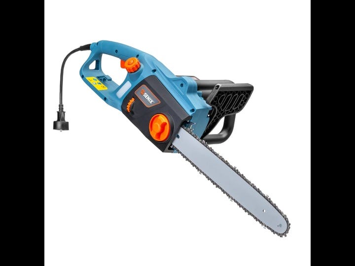 senix-cse12-m-16-12-amp-electric-corded-chainsaw-with-oregon-bar-chain-blue-1