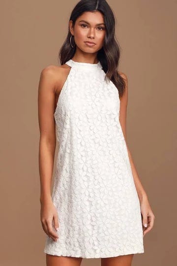 white-lace-halter-shift-dress-womens-x-small-100-polyester-lulus-1