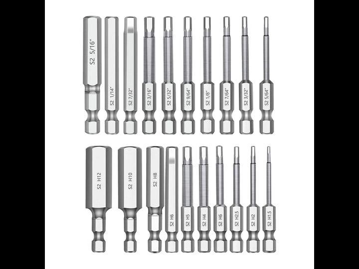 mulwark-hex-head-allen-wrench-drill-bit-set-20pc-10pc-metric-10pc-sae-2-3-long-1-4-diameter-quick-re-1