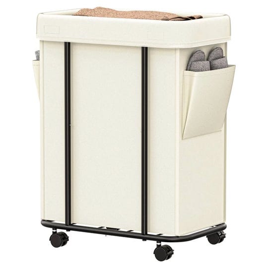 snughome-93l-rolling-laundry-hamper-laundry-basket-with-wheels-and-2-side-pockets-dirty-clothes-hamp-1