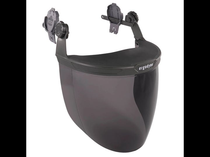 ergodyne-8994-hard-hat-face-shield-for-cap-style-safety-helmet-smoke-1