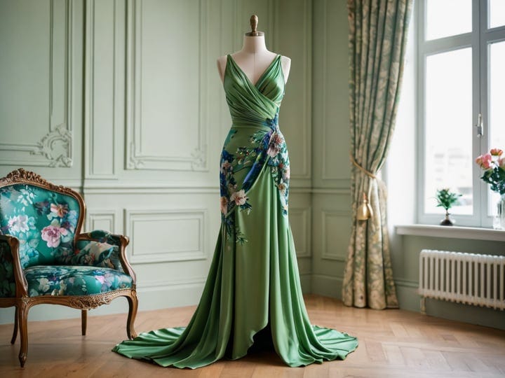 Silk-Green-Dress-3