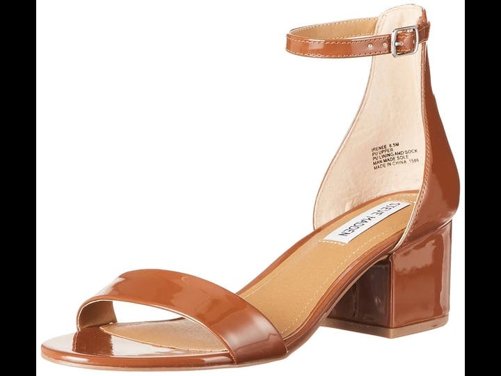 steve-madden-irenee-sandal-womens-1-2-inch-heel-shoes-cognac-patent-7-5-m-1