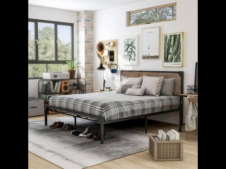 foa-budenholz-brown-metal-queen-platform-bed-with-12-memory-foam-mattress-idf-7493br-q12m-1