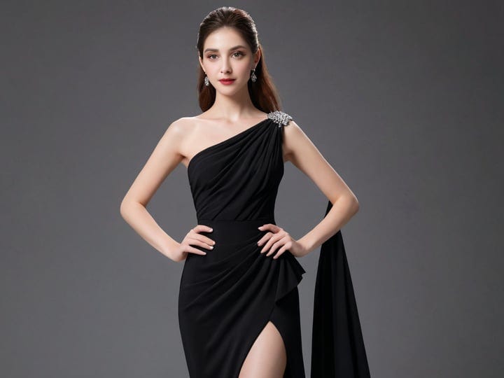 One-Shoulder-Black-Dresses-5