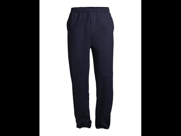 gildan-mens-fleece-elastic-bottom-pocketed-sweatpants-size-xl-blue-1