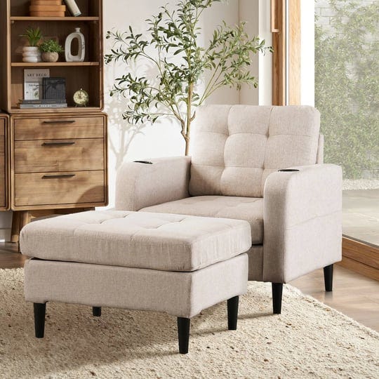 upholstered-armchair-with-storage-ottomantcup-holders-and-tufted-cushions-beige-1