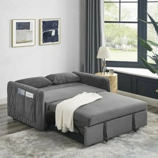 zechuan-55-inch-modern-velvet-pull-out-sofa-bed-loveseat-lounge-chaisesleeper-sofa-bed-with-adjustab-1