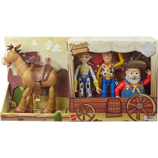 mattel-toy-story-set-of-4-action-figures-with-woody-jessie-bullseye-stinky-pete-woodys-roundup-7-in--1