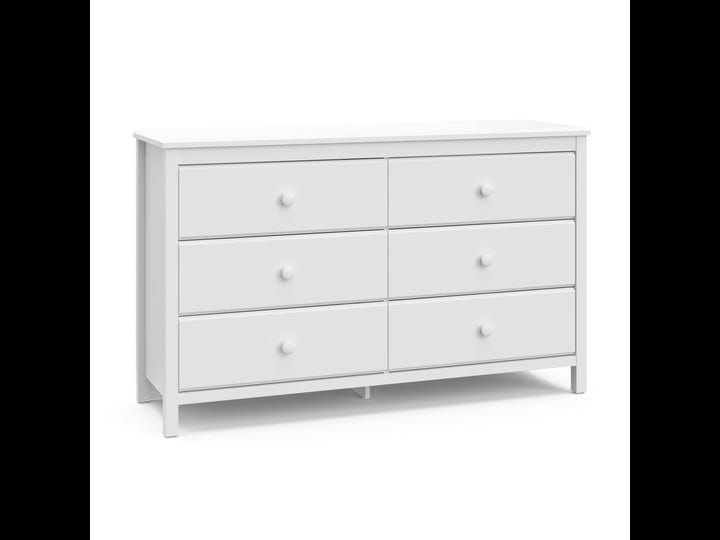 storkcraft-alpine-6-drawer-dresser-white-1