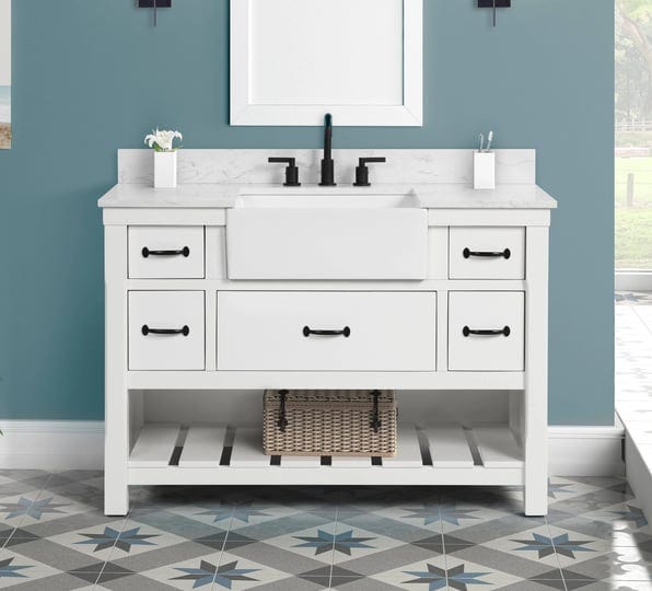 allen-roth-briar-48-in-carrara-white-farmhouse-single-sink-bathroom-vanity-with-white-engineered-mar-1