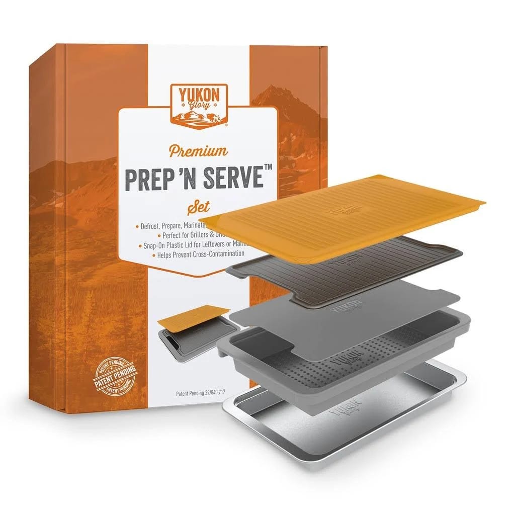 Premium BBQ Prep and Serve Set for Efficient Grilling | Image