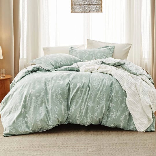 bedsure-king-bed-comforter-set-reversible-floral-sage-green-white-bedding-comforter-set-3-pieces-flo-1