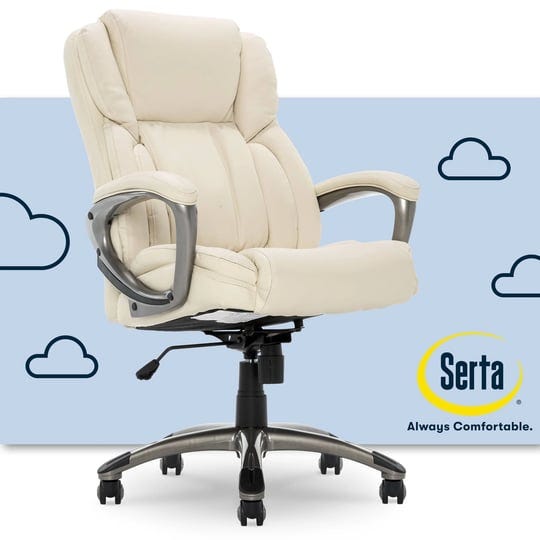 serta-works-bonded-leather-executive-office-chair-beige-1