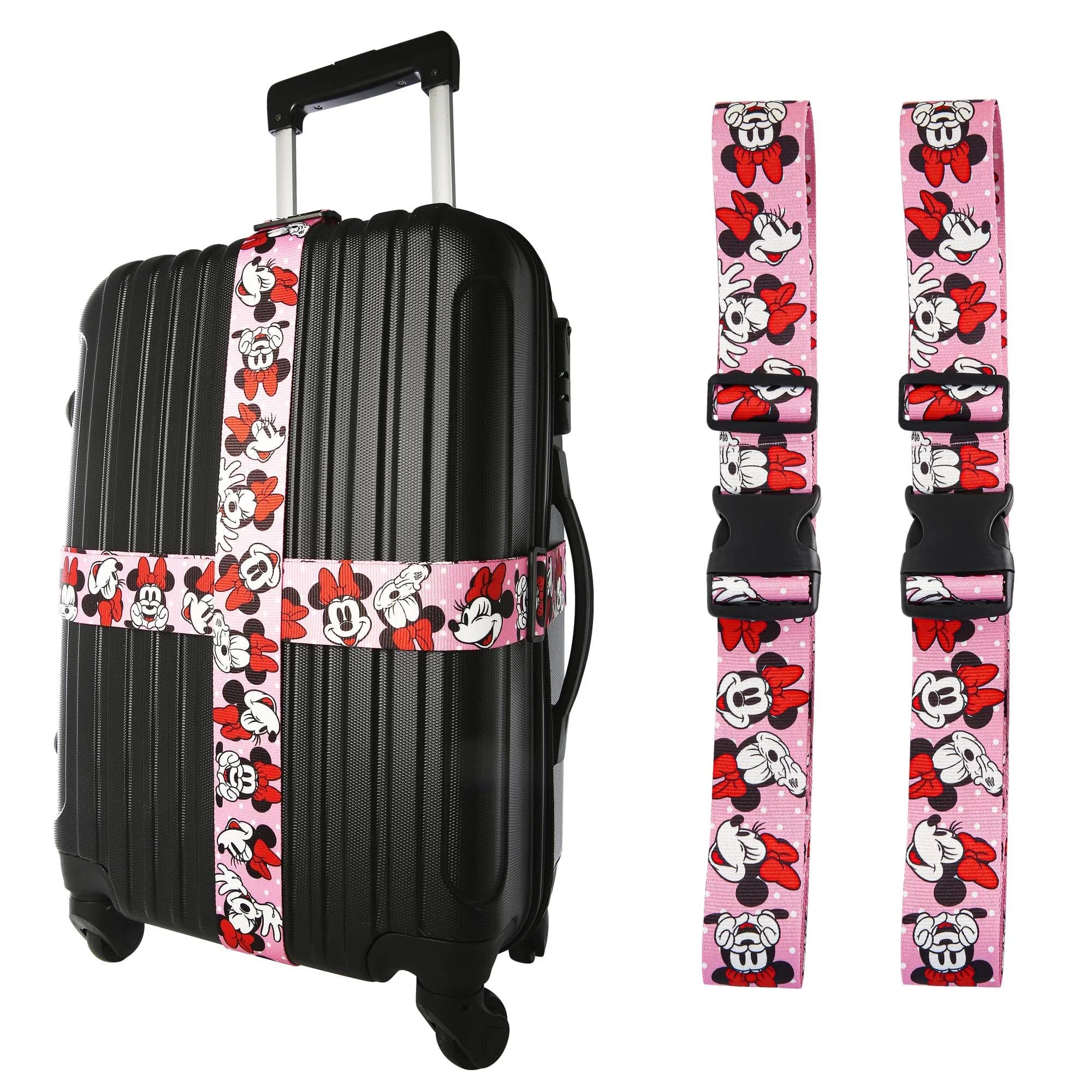 Officially Licensed Disney Minnie Mouse Luggage Straps | Image