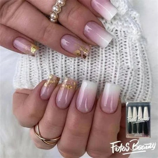 fofosbeauty-24-pcs-short-false-nails-press-on-nails-designs-2024-square-gold-in-gradual-white-size-m-1