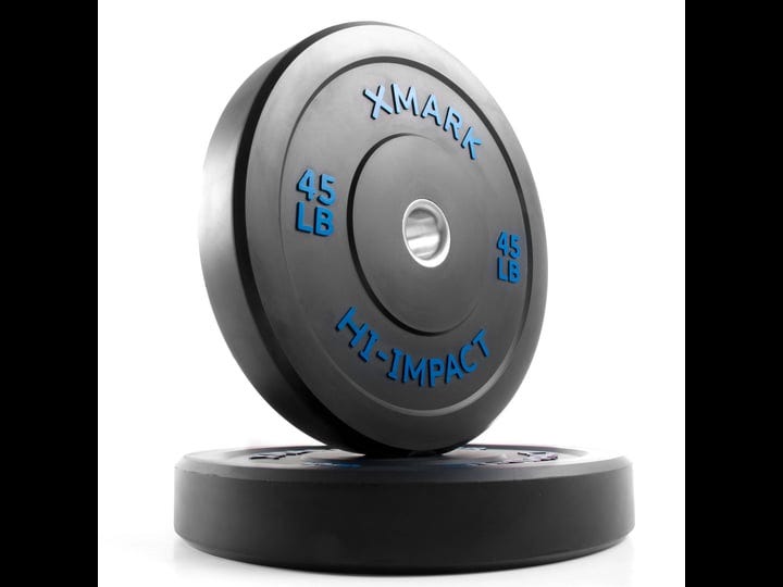 xmark-hi-impact-bumper-plate-weight-plate-for-olympic-barbell-45-lb-pair-strength-training-bumpers-f-1