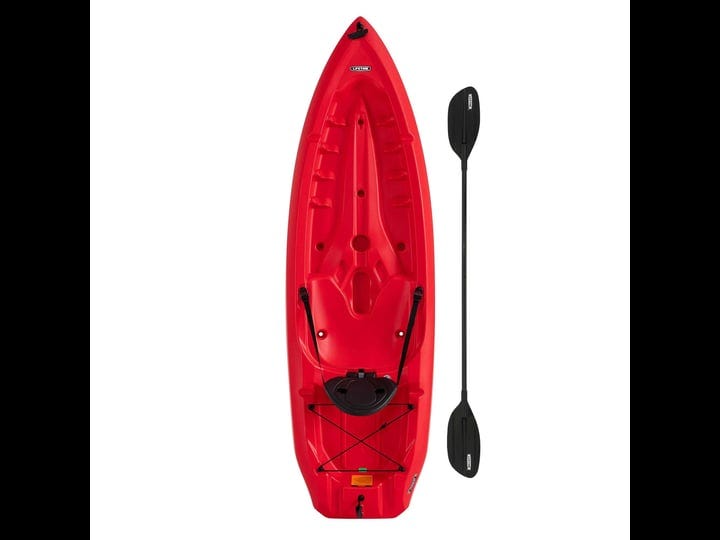 lifetime-daylite-8-ft-sit-on-top-kayak-paddle-included-90775-red-1