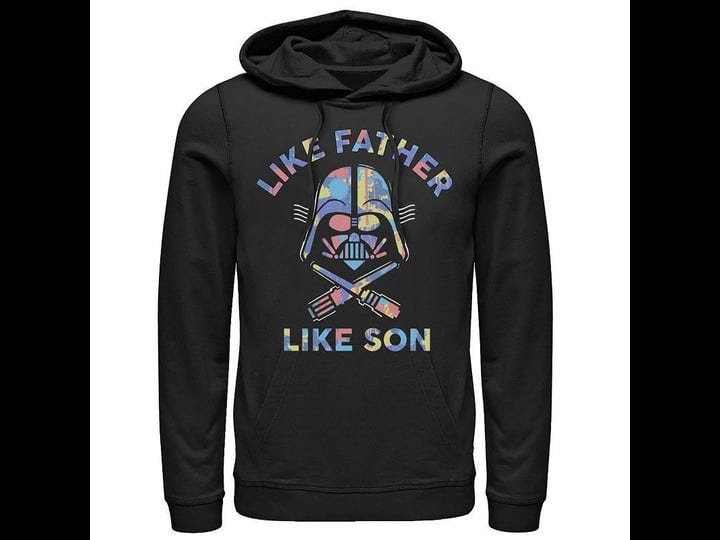 star-wars-mens-like-father-fleece-graphic-hoodie-black-small-cotton-1