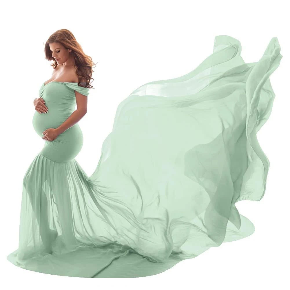 Maternity Photoshoot Mermaid Dress | Image