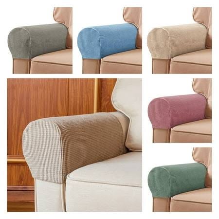 Polyester Sofa Arm Covers for Comfort and Protection | Image