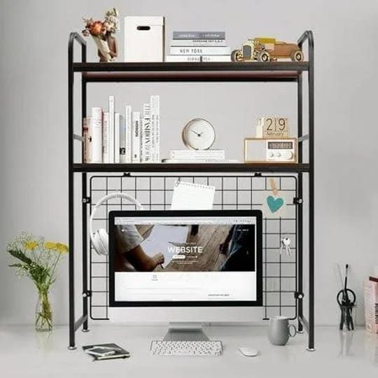 computer-desktop-bookcase-2-tier-metal-storage-shelf-for-computer-desk-tabletop-organizer-countertop-1