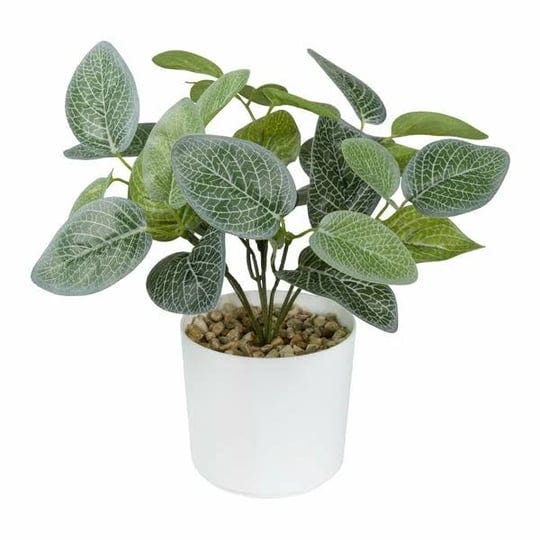 mainstays-indoor-artificial-fittonia-leaf-plant-in-pot-green-white-10-x-4-in-1