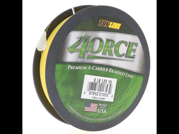 tuf-line-fe8125ye-4orce-braided-line-4-carrier-8-lb-125-yards-yellow-1