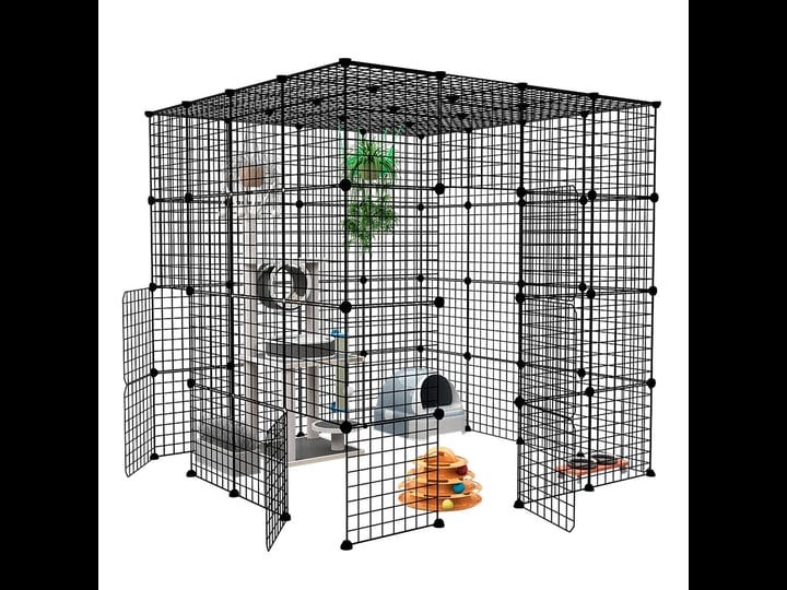 eiiel-large-cat-cage-enclosure-indoor-cat-playpen-metal-wire-4-tier-kennels-crate-ideal-for-1-4-cats-1