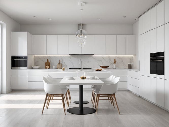 Modern-White-Kitchen-Dining-Room-Sets-1