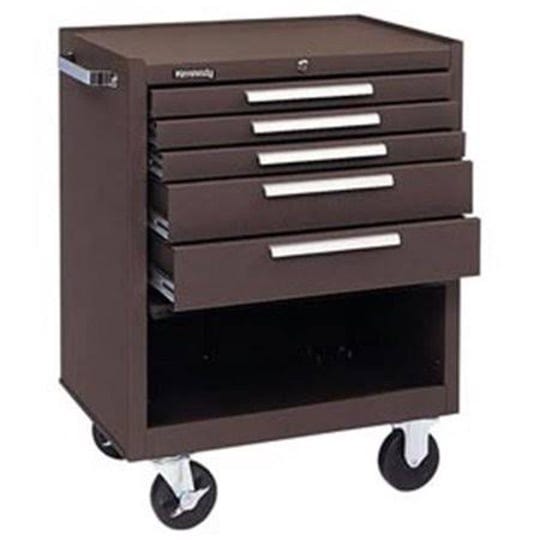 kennedy-manufacturing-b211599-27-in-5-drawer-roller-cabinet-with-ball-bearing-slides-brown-1