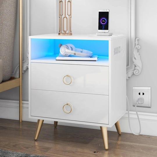 hommpa-led-nightstand-with-charging-station-white-night-stand-with-open-shelf-bedside-table-with-2-d-1