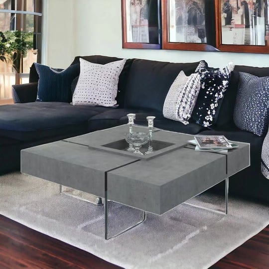 modern-gray-faux-concrete-and-glass-floating-coffee-table-1