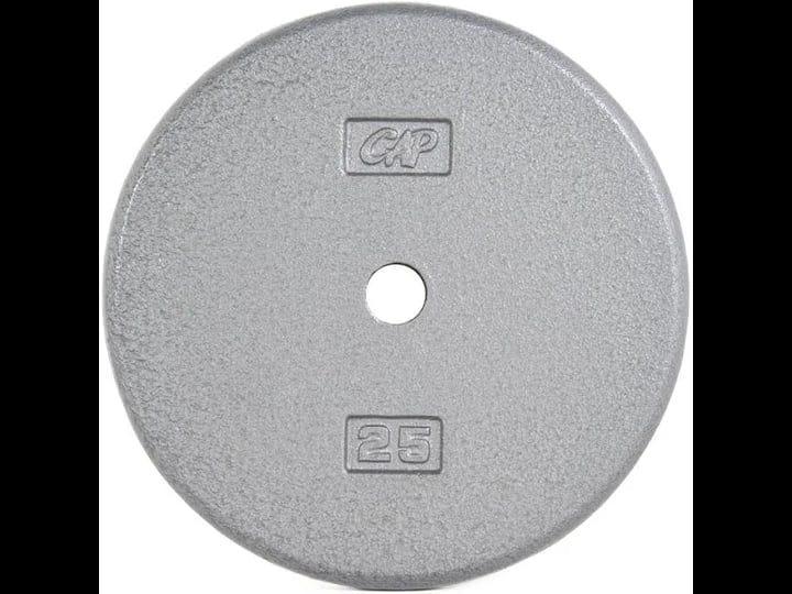 cap-barbell-standard-cast-iron-weight-plate-gray-25-lbs-1