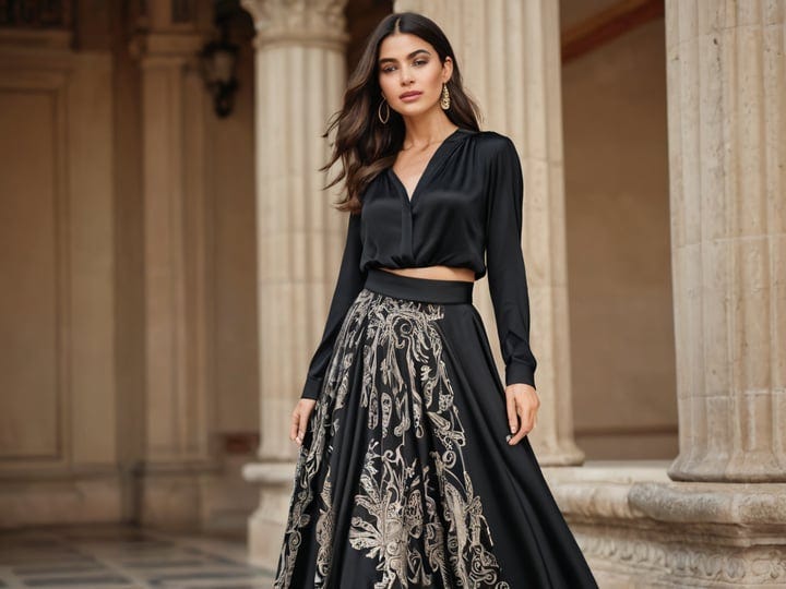 Black-Satin-Maxi-Skirt-2