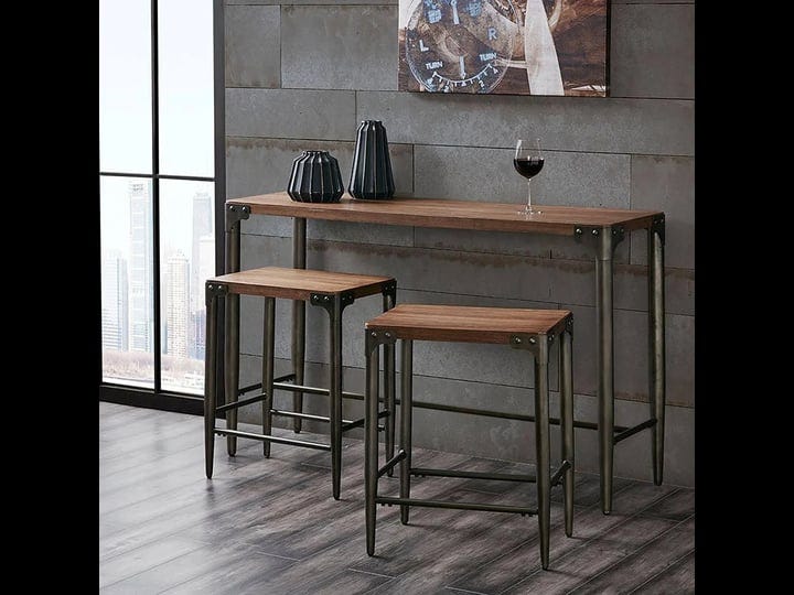 inkivy-caden-console-table-and-counter-stool-3-piece-set-1